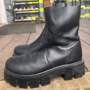 ASOS Black Platform Boots